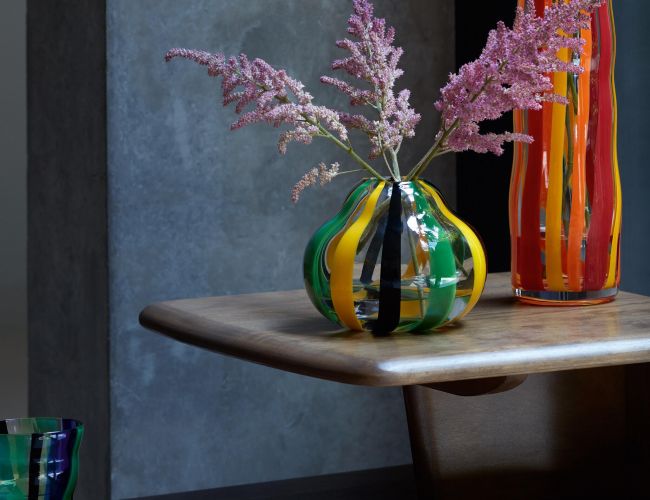 Красочная полосатая коллекция FOLK 