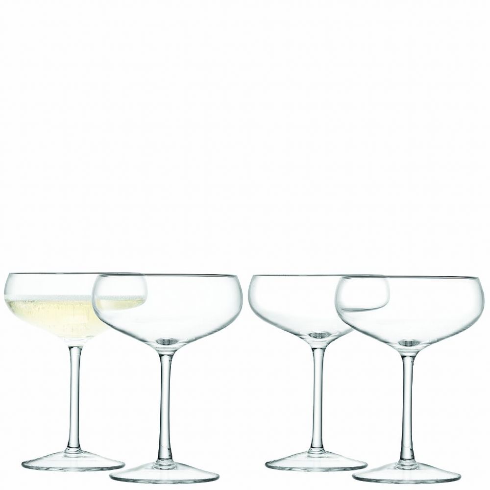 Набор бокалов для шампанского Wine, 215 мл, 4 шт., LSA International, арт.:G1154-08-301