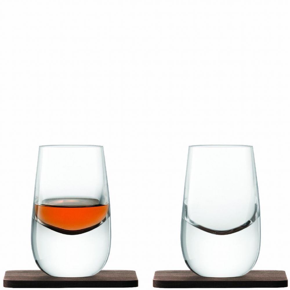 Набор стопок на подставках Whisky, 80 мл, 2 шт., LSA International, арт.:G1213-03-301