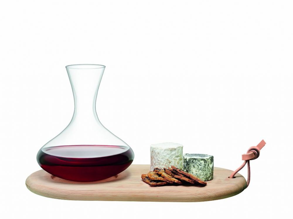 Набор из декантера 1,4 л и сырной доски Wine, LSA International, арт.:G1378-00-301