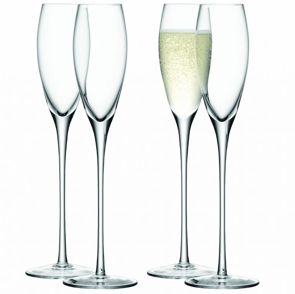 Набор бокалов для шампанского Wine, 160 мл, 4 шт., LSA International, арт.:G279-07-991