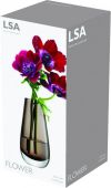 Ваза Flower, 14 см, коричневая, LSA International, арт.:G732-14-552