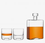 Набор для виски Декантер 1 л., и 2 стакана  240 мл,,  Cask, LSA International, арт.:G1689-00-301