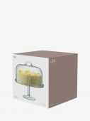 Блюдо для торта с крышкой Serve, Д27 см / 25 см., В30 см, LSA International, арт.:G875-25-301